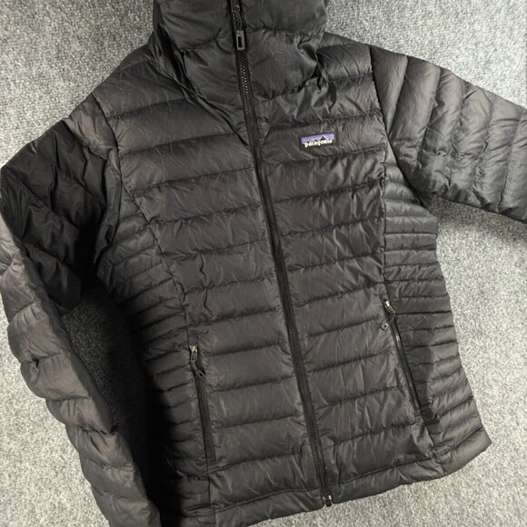 Women's Black Quilted Jacket - Picture 2 of 16